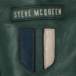 STEVE MCQUEEN Giubbotto uomo in pelle Bill Petrol 