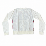 INBEDWITHYOU Cardigan donna Crew fantasia in misto cotone e seta 