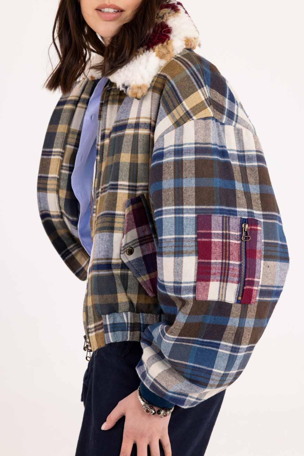 FRONT STREET Blouson donna Cropped aviator 