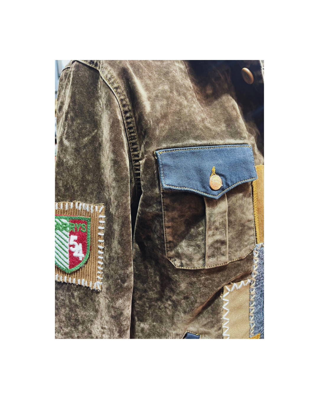 GARRY'S EARTH Giacca Stella Alpina Bruciato 