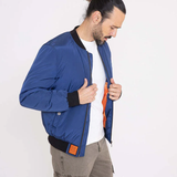 BOMBERS ORIGINAL Bomber uomo Max Indigo 