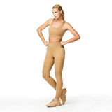 GOLDBERGH Top donna Sleek sportivo caffelatte 