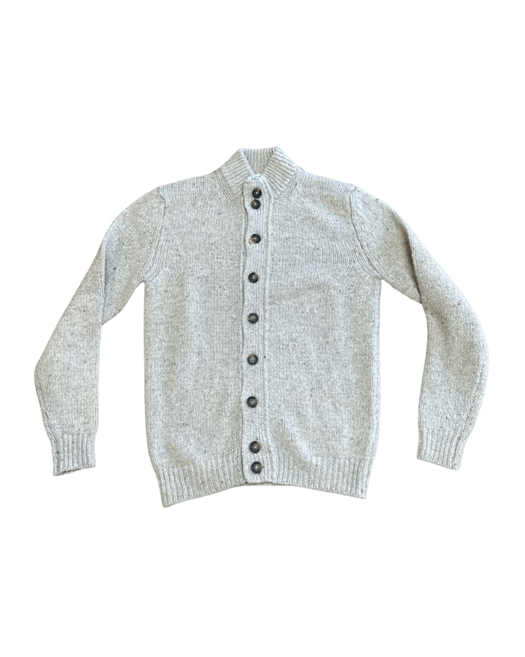 FRANCESCO PIERI MAGLIERIA Cardigan uomo George Natural 