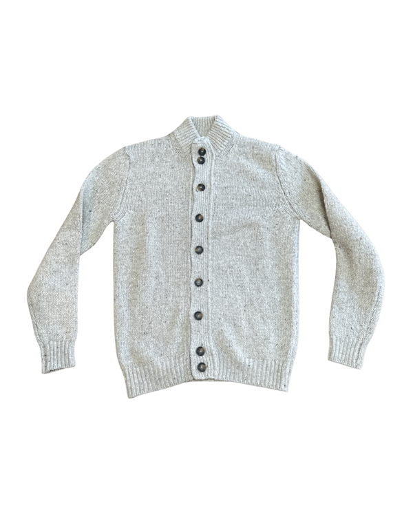 FRANCESCO PIERI MAGLIERIA Cardigan uomo George Natural 