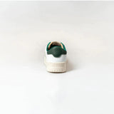 SAINT SNEAKERS Sneakers uomo in pelle Tennis bianche e verdi 