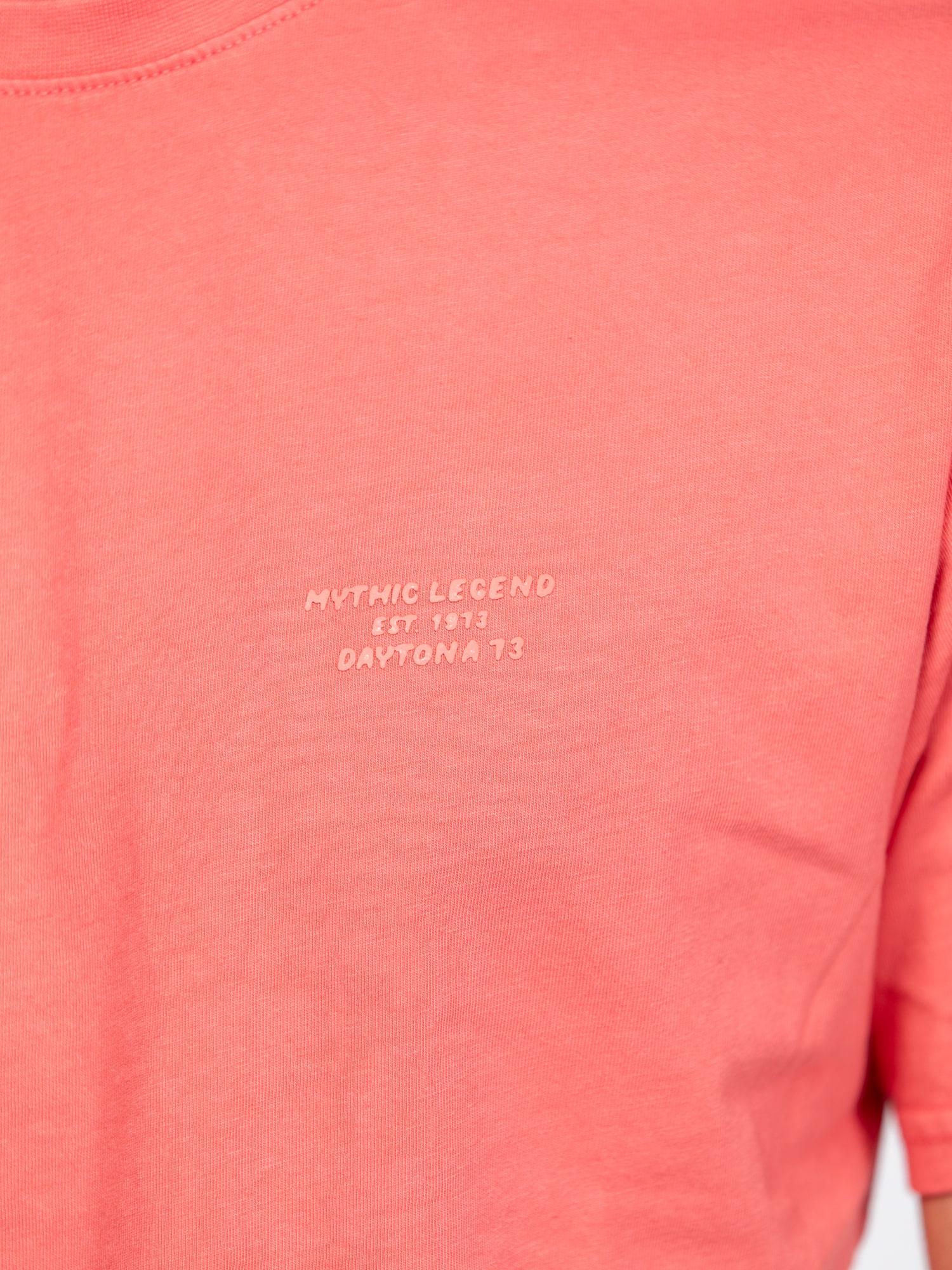 DAYTONA 73 T-shirt uomo Cedar girocollo corallo 