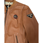 STEVE MCQUEEN Giacca uomo in pelle scamosciata Stan Havane 