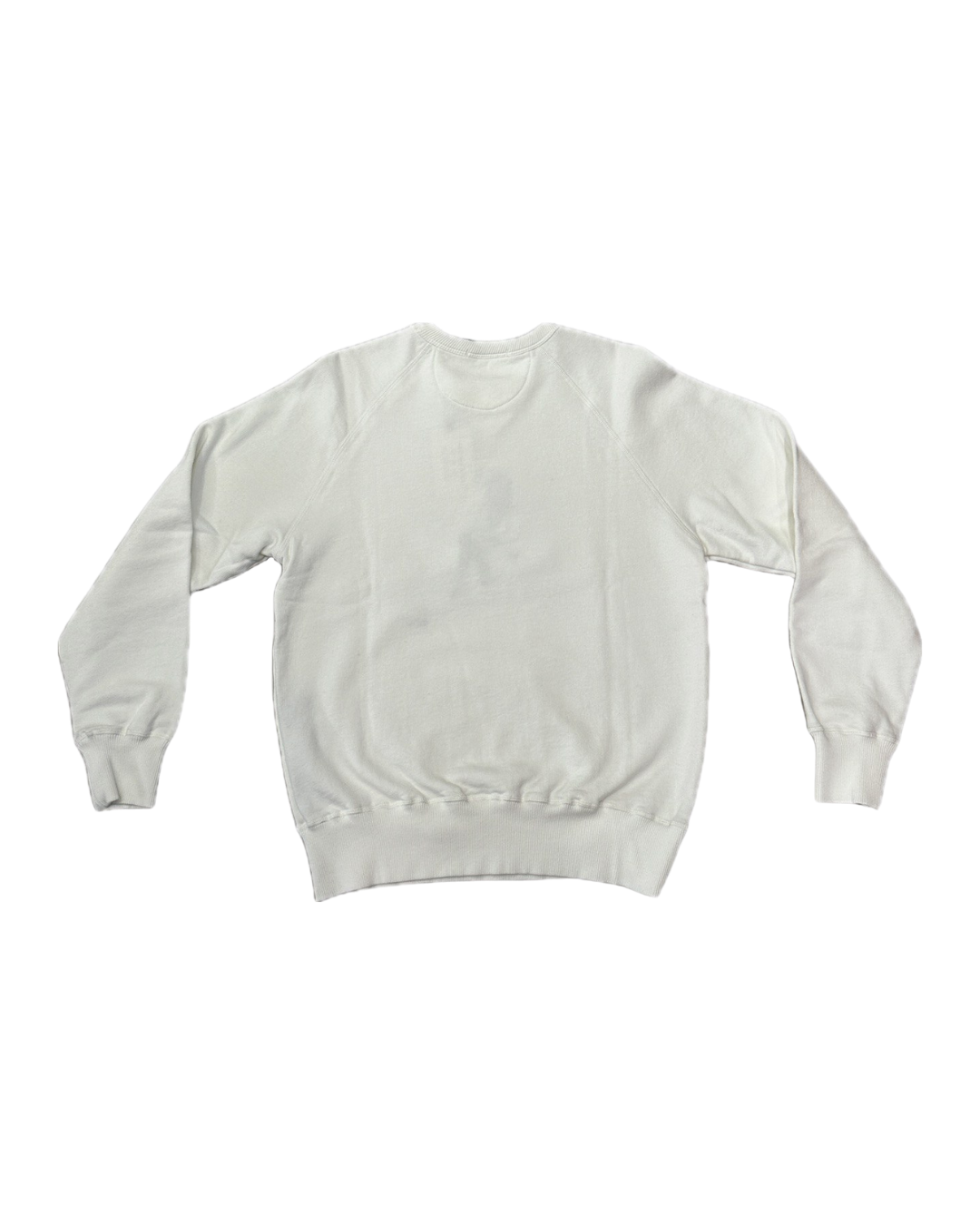 INTHEBOX Felpa unisex bianca in cotone girocollo ricamo Mr Box cactus 