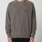 INTHEBOX Felpa girocollo unisex in cotone Snoopy Racquet Club 