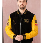 DAYTONA 73 Giacca Academy Buff Black & Yellow uomo 