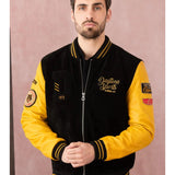 DAYTONA 73 Giacca Academy Buff Black & Yellow uomo 