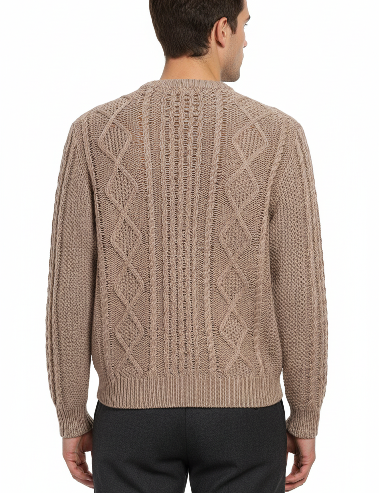 RAKKI Maglione unisex Cool Summer girocollo in cotone makò 