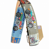 RED BELTS Cintura artigianale in pelle Moto Guzzi 