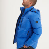 DAYTONA 73 Piumino uomo in nylon blu Denisson 