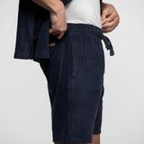 DAYTONA 73 Short uomo Fresno in spugna blu 
