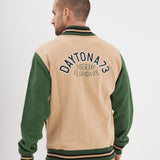 DAYTONA 73 Felpa uomo Burley corda/verde 