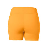 GOLDBERGH Short donna Florish sportivo aderente papaya 
