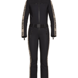 GOLDBERGH Tuta sci donna Goldfinger oro slim fit 