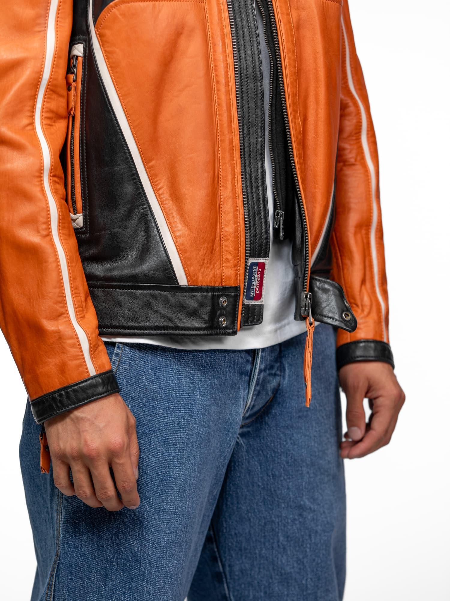 DAYTONA 73 Blouson uomo in pelle Perez 