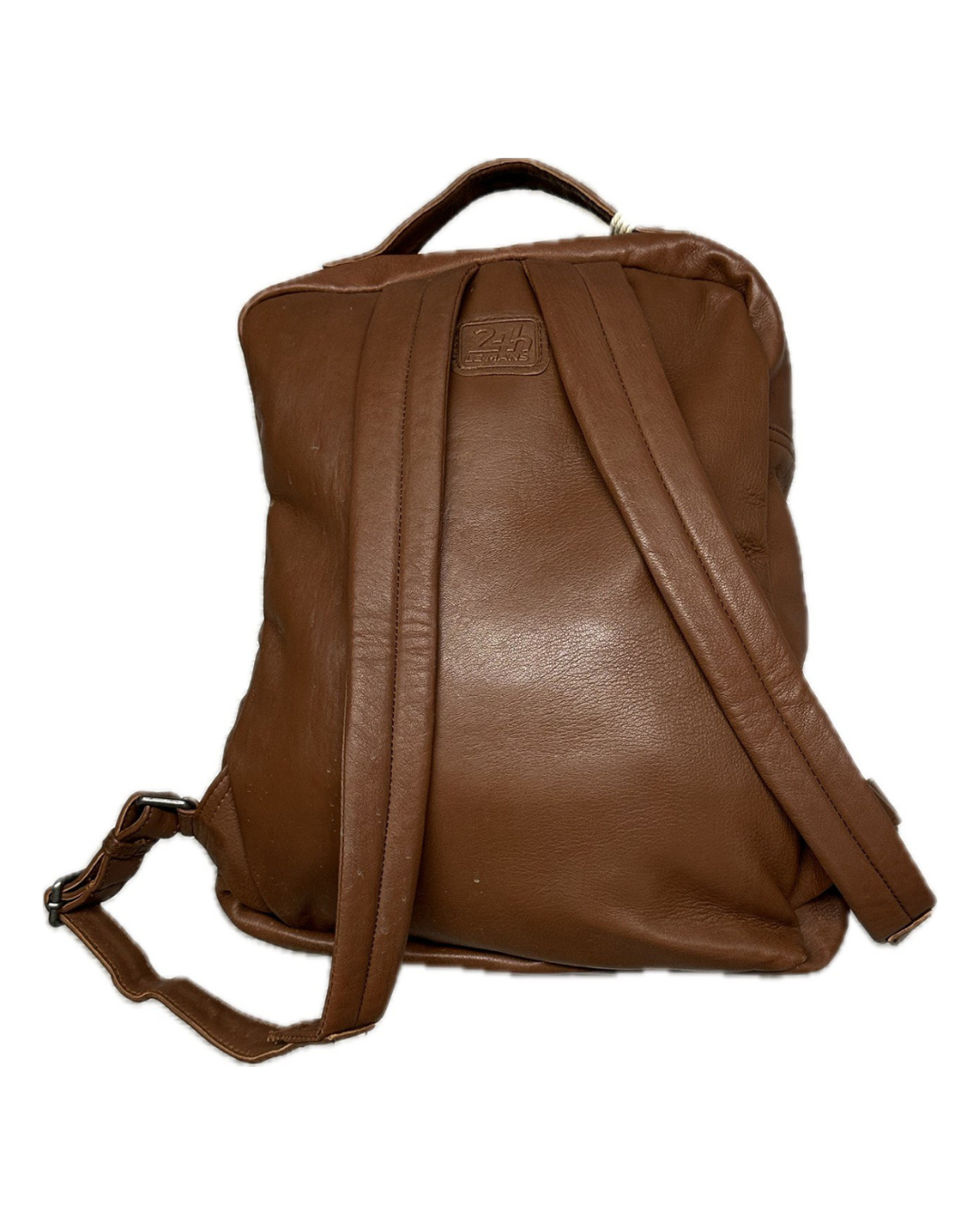 STEVE MCQUEEN Zaino unisex in pelle havane Matt 