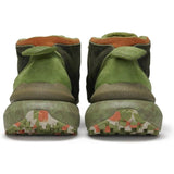 SATORISAN Stivaletti unisex in pelle verde muschio Kiso Metta Premium 