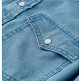 IRON AND RESIN Camicia uomo Tonopah western in tessuto lavato 