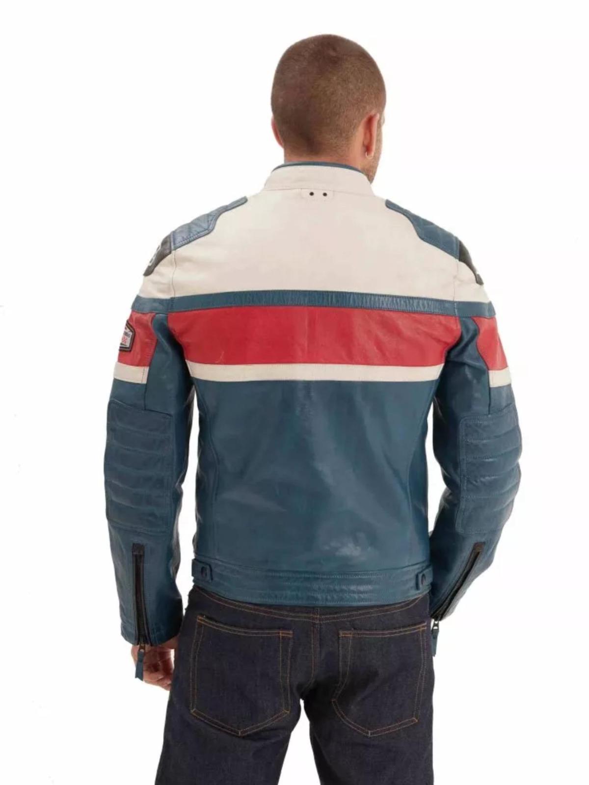 DAYTONA 73 Giacca uomo in pelle Albon 