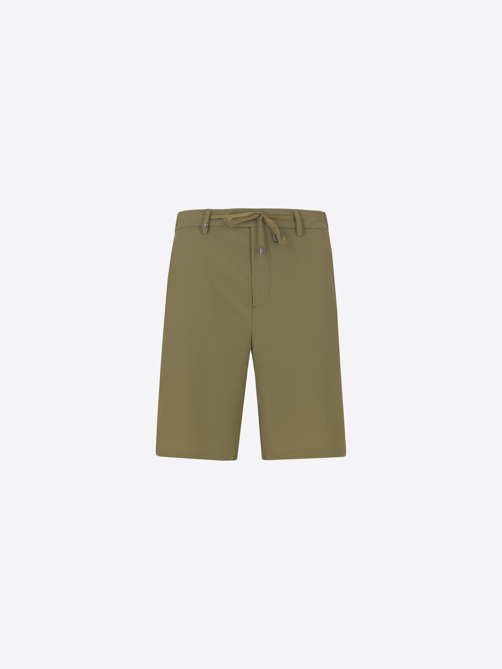 DISTRETTO12 Bermuda uomo High-Perform12 Active M26 muschio 
