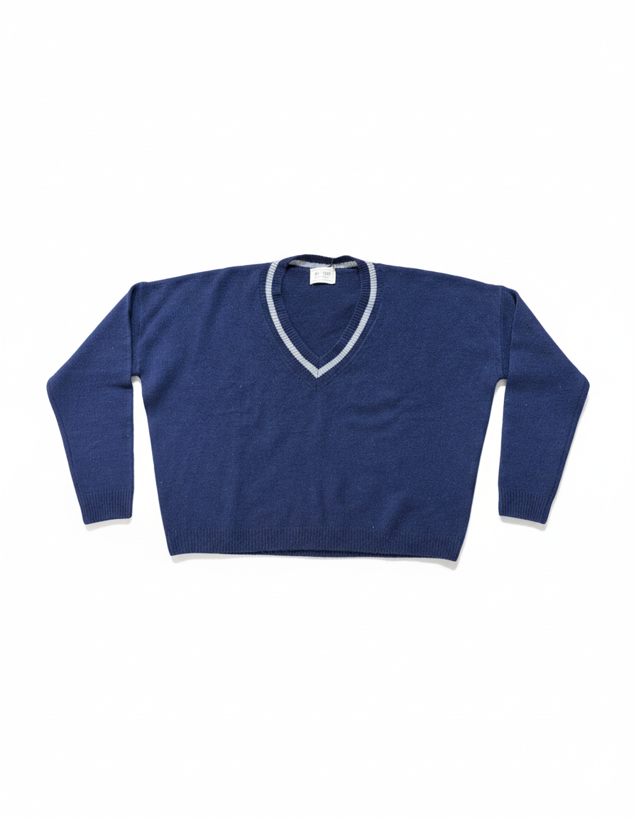 BE YOU GERALDINEALASIO Maglia Benedicta blu 