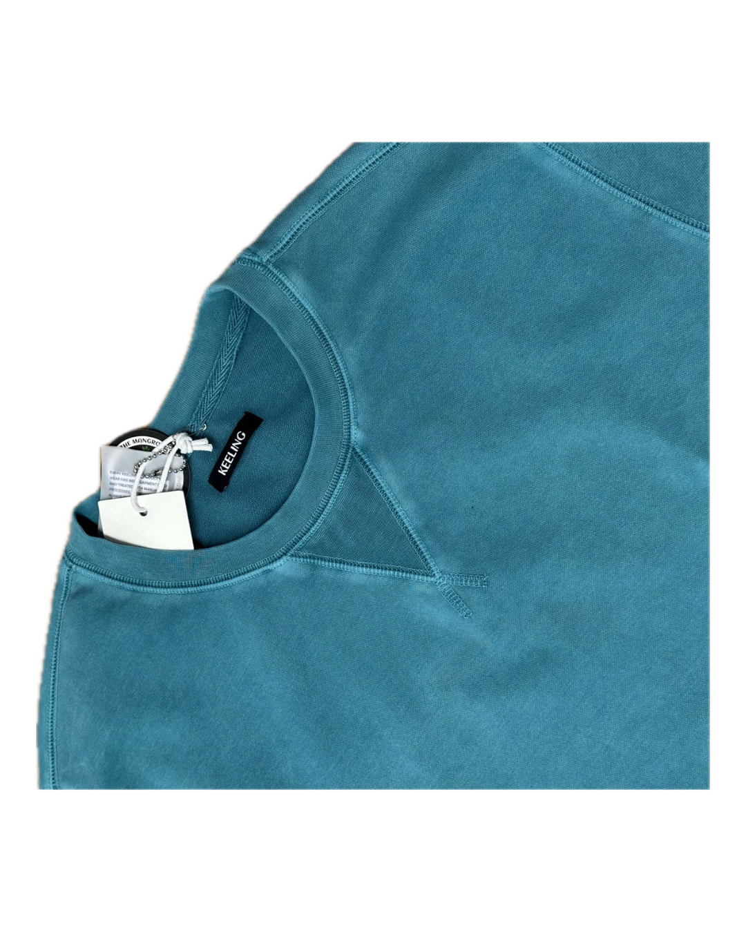 KEELING Felpa unisex in cotone Baltic Sabah Crew girocollo 