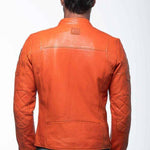 LE MANS Giubbotto uomo Duff4 Orange pelle montone 2XL 
