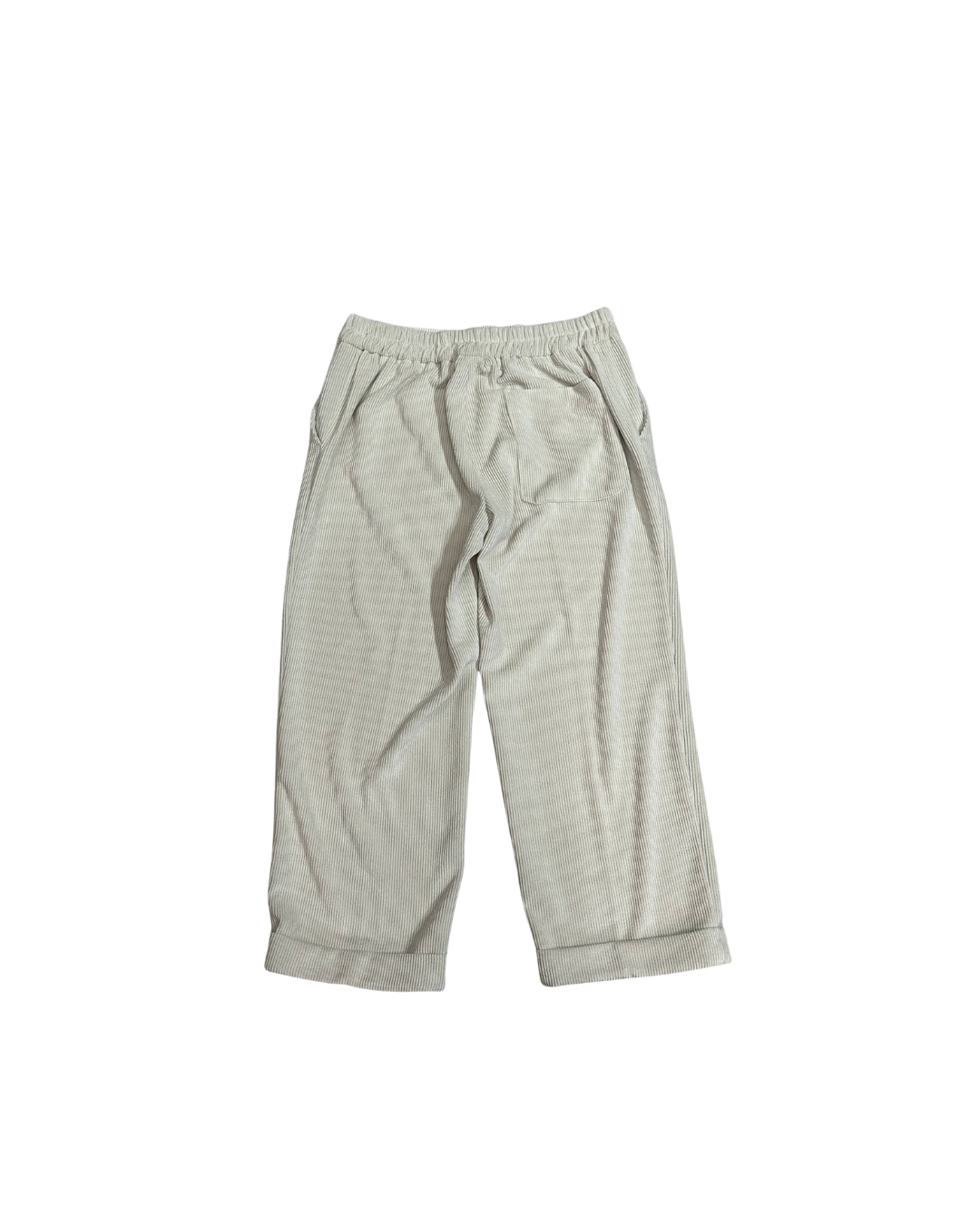 RE-HASH Pantaloni donna velluto panna Nelly-EL 