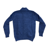 FRANCESCO PIERI MAGLIERIA Cardigan uomo George Blu 