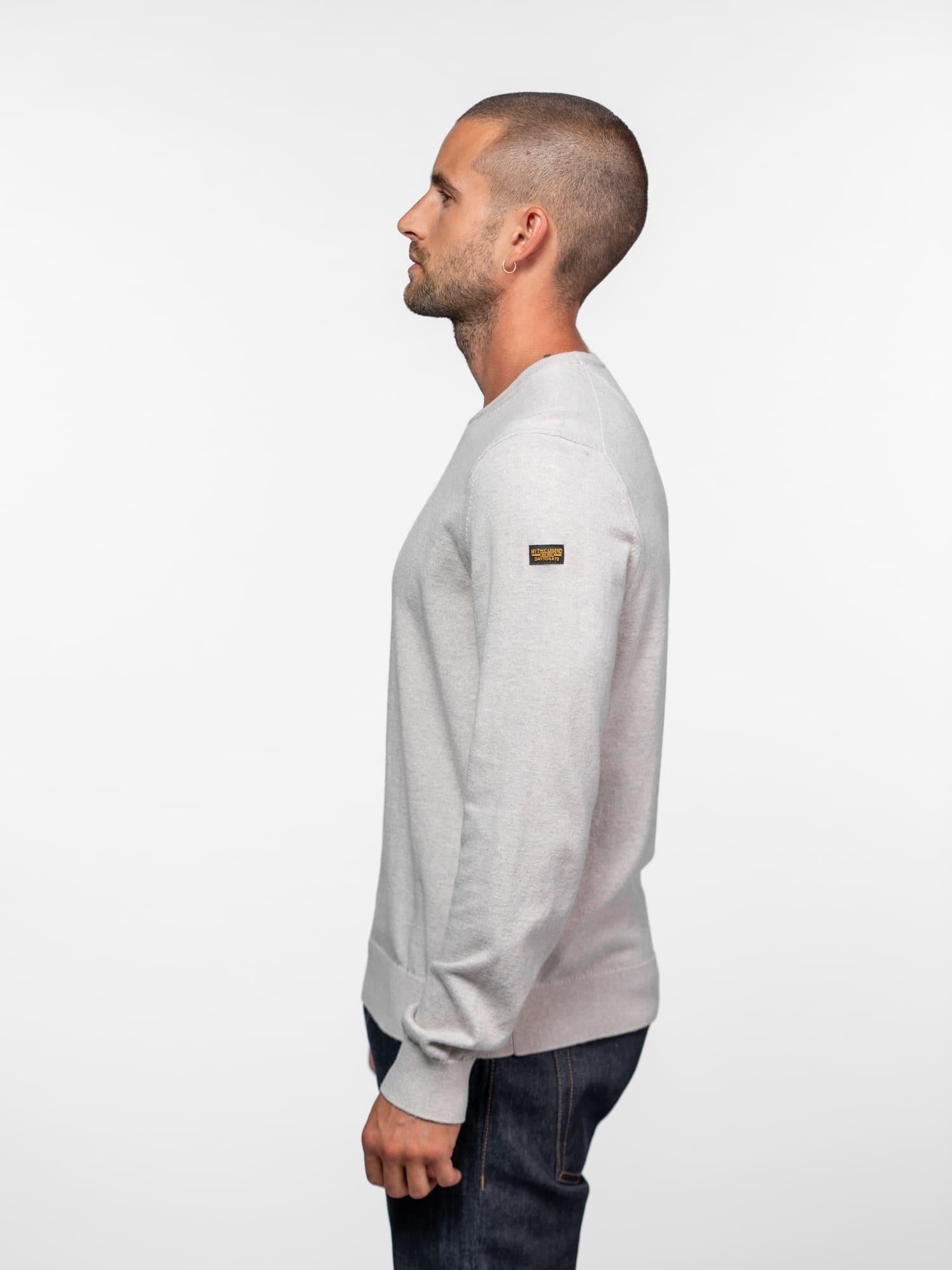 DAYTONA 73 Maglia girocollo uomo Amick beige 