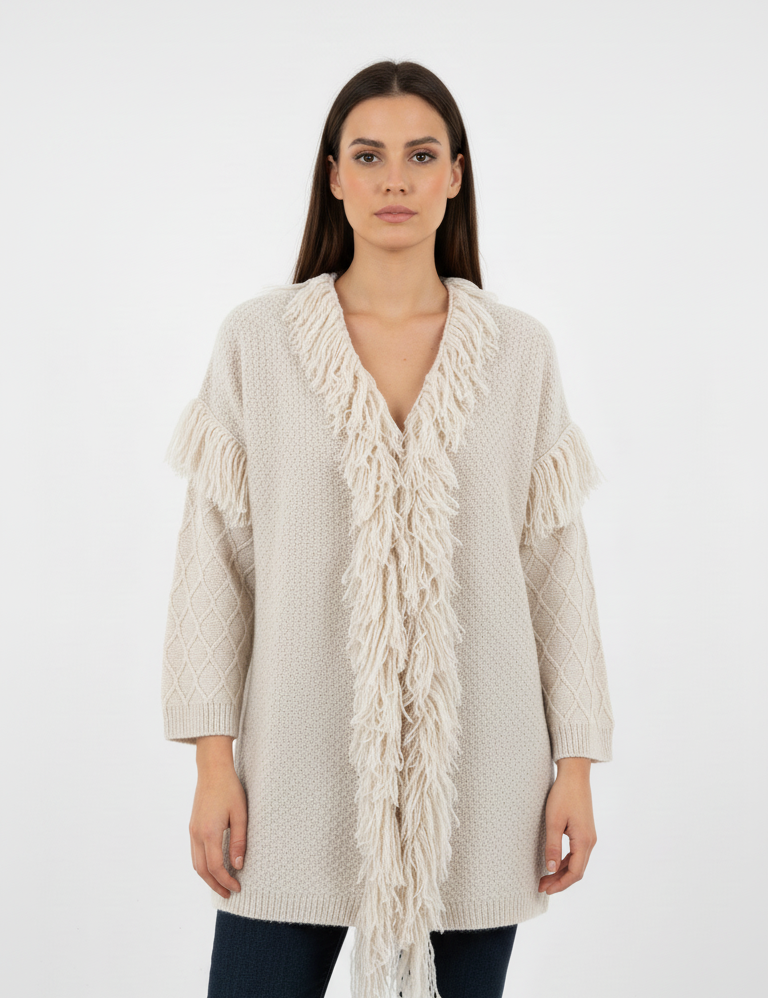 RAKKI Cardigan donna Philosophy Woman porcellana 