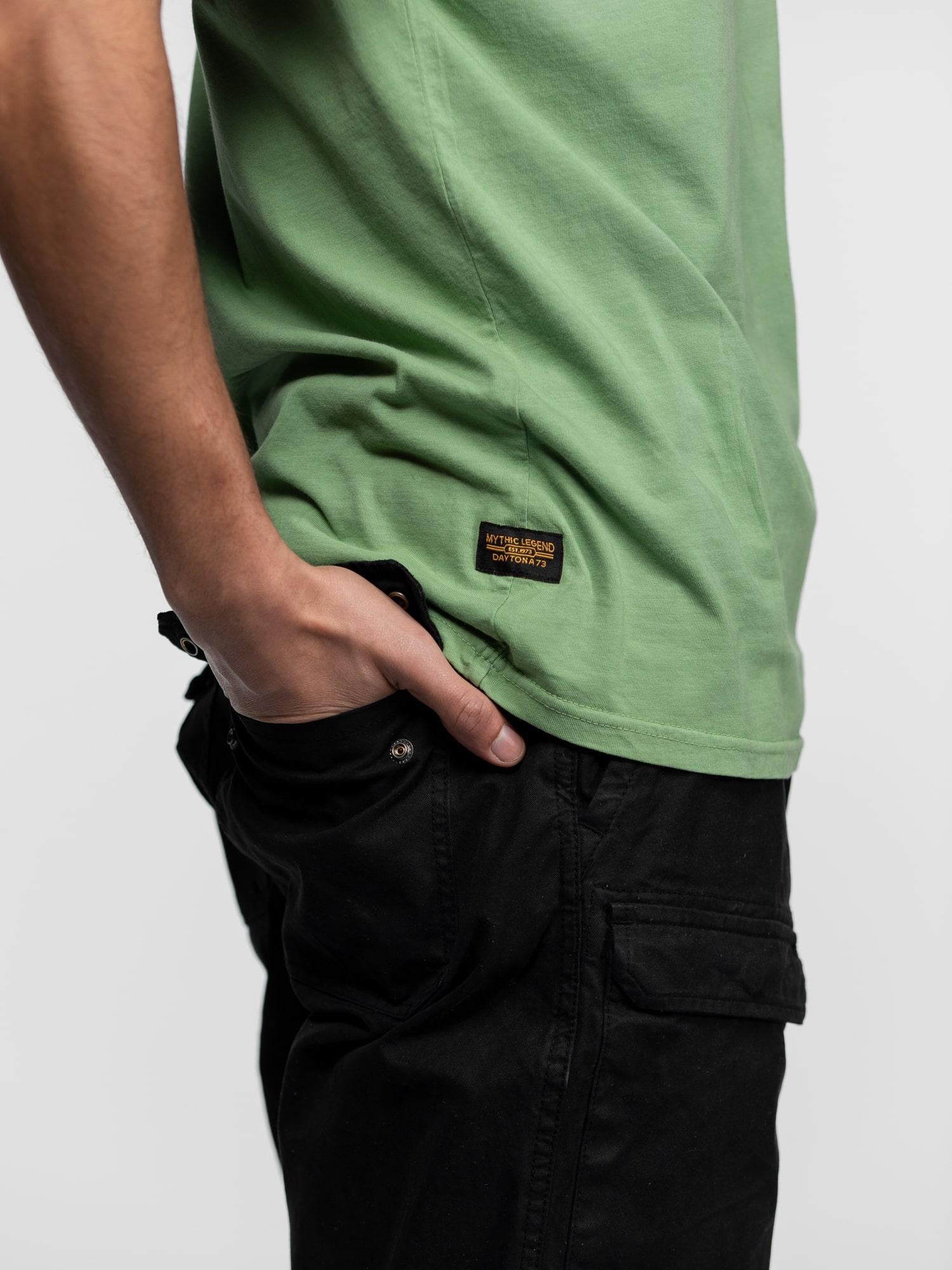 DAYTONA 73 T-shirt uomo Cedar girocollo verde 