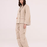 FRONT STREET Blazer Hybrid Suit in velluto 