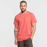 DAYTONA 73 T-shirt uomo Cedar girocollo corallo 