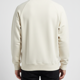 INTHEBOX Felpa girocollo unisex panna Snoopy Tennis 