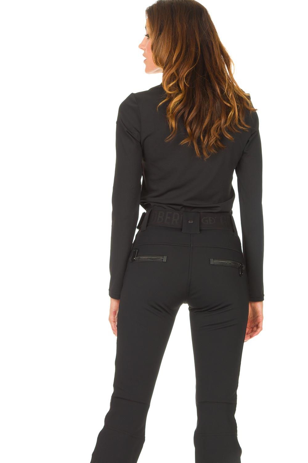 GOLDBERGH Maglia da sci donna Aspen con paillettes nera 