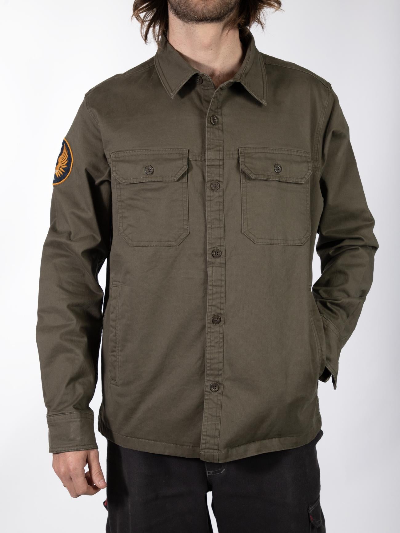 DAYTONA 73 Camicia uomo in twill di cotone Comcast 