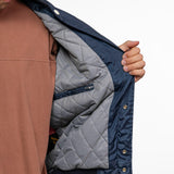 DAYTONA 73 Bomber uomo in nylon blu navy modello Oshawa 