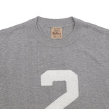 Maglia T-Crown grigia in cotone CLUB HERITAGE T-CROWN NMTKGRIGIO MELANGE RAKKI 