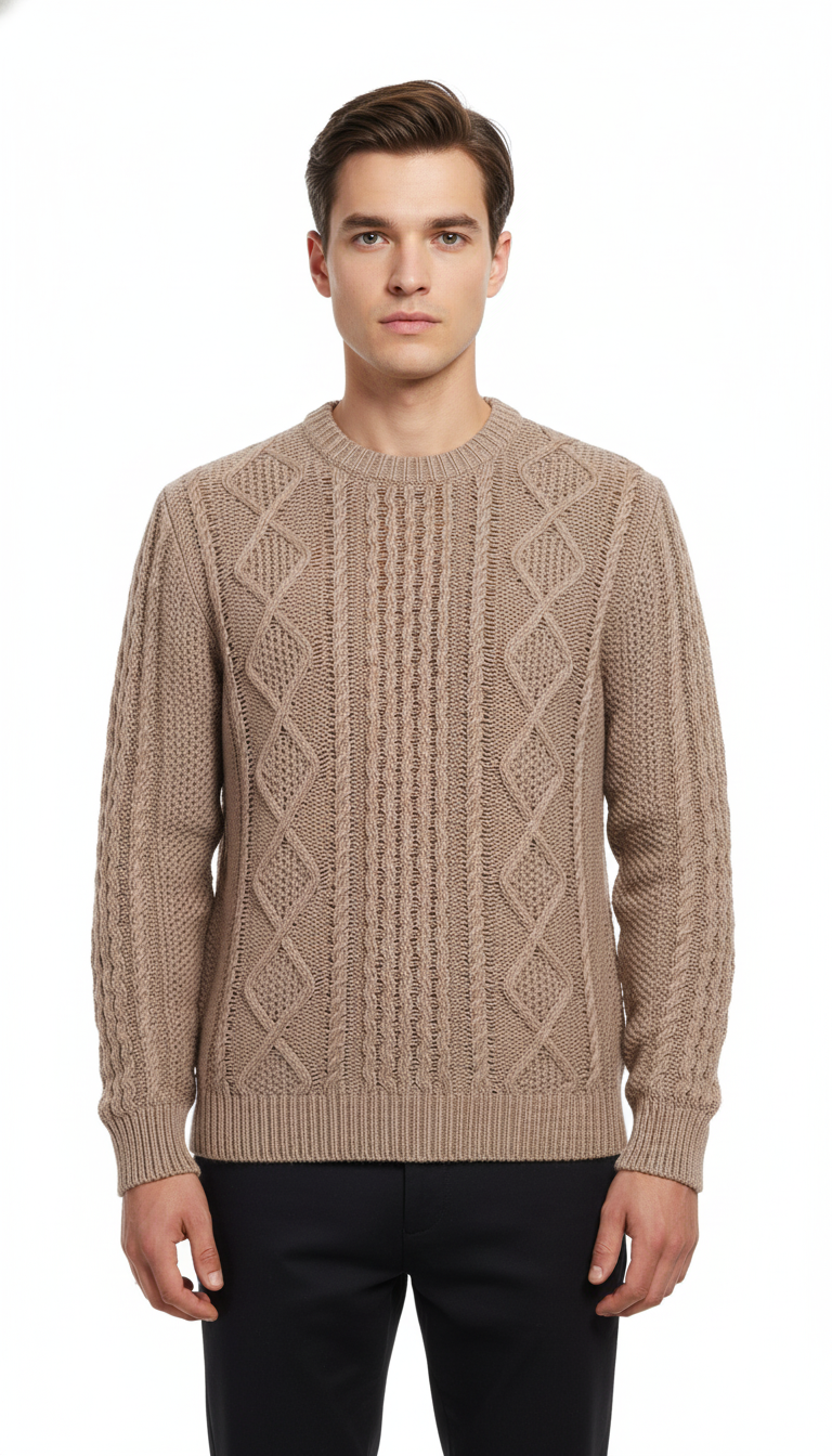 RAKKI Maglione unisex Cool Summer girocollo in cotone makò 