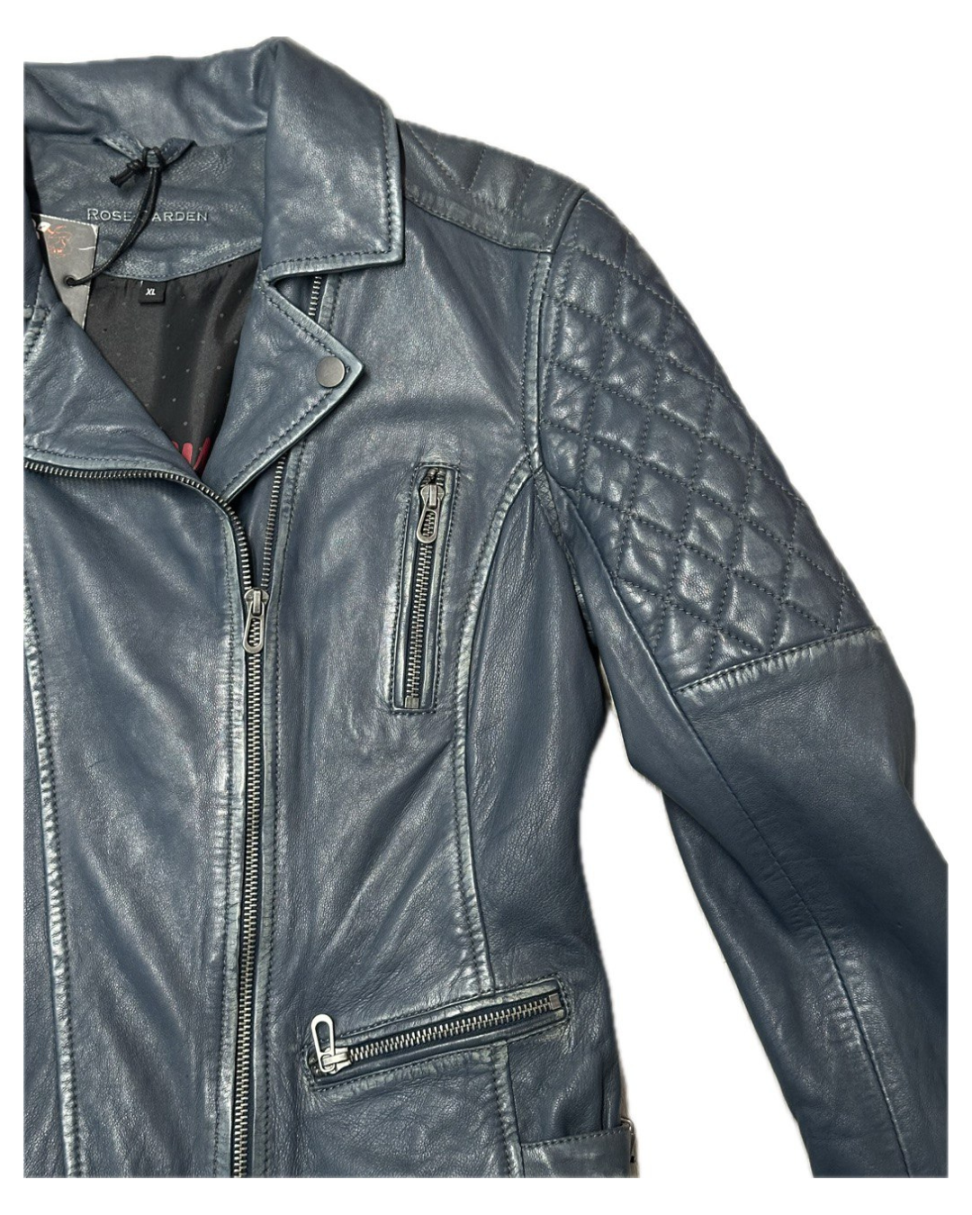 DAYTONA 73 Giacca donna in pelle Jerrie Sheep Victoria stile biker 