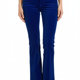 RE-HASH Jeans donna blu velluto Monica-Z 