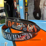 DESIGN ARTIGIANALE Cintura artigianale in pelle Harley Davidson 