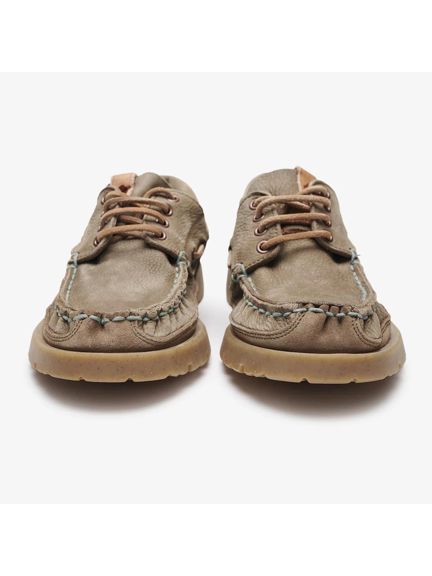 SATORISAN Sneakers uomo in pelle Earth Premium Loden 