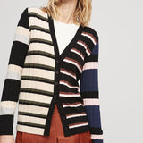 ALDO MARTINS Cardigan donna a righe Belfort 