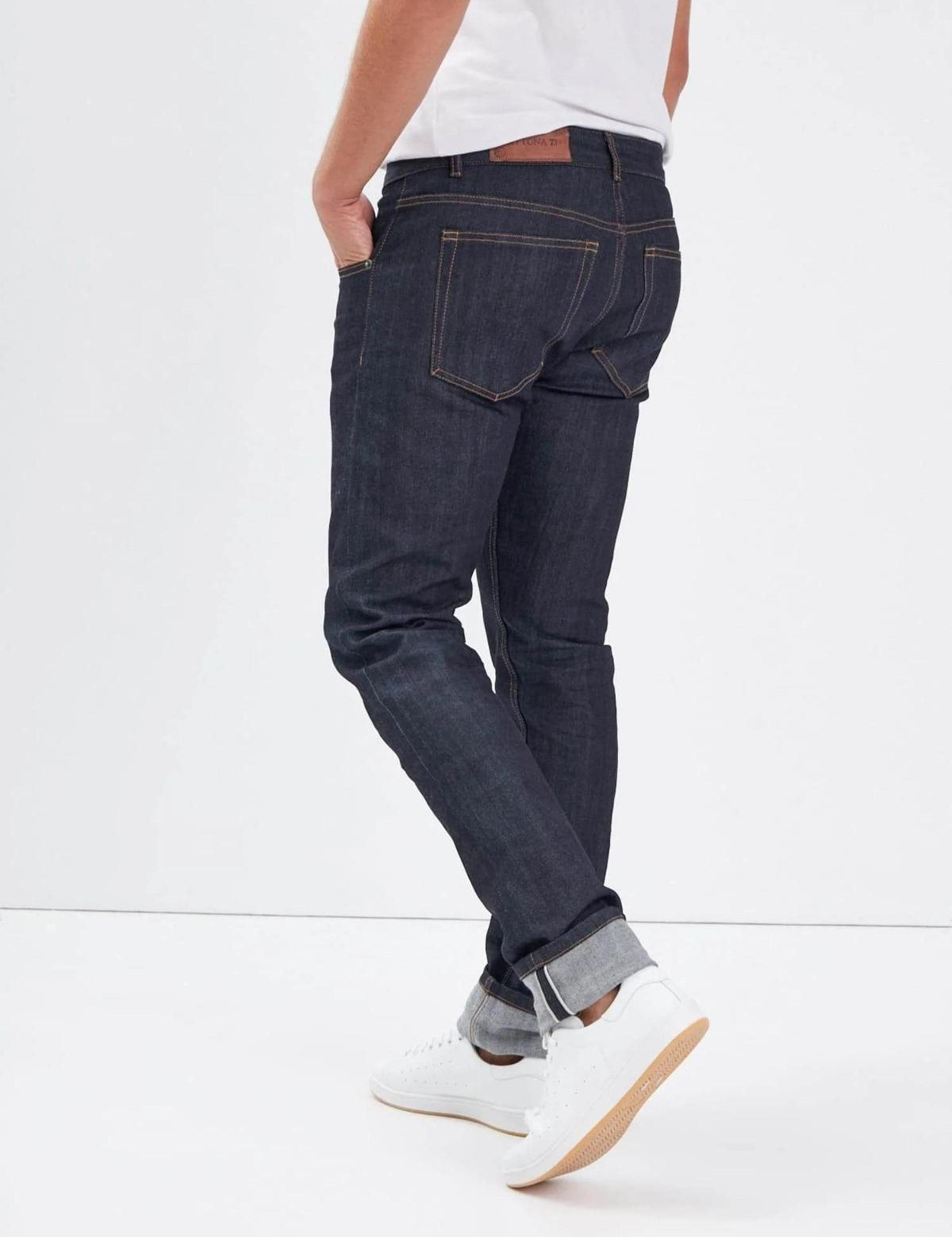 DAYTONA 73 Jeans uomo Hachimori in denim selvedge regular fit 